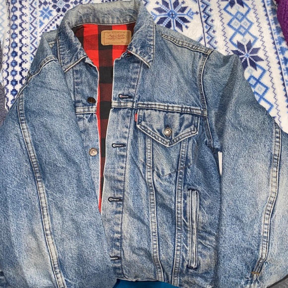 levis flannel jacket